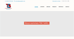 Desktop Screenshot of groupetbc.com
